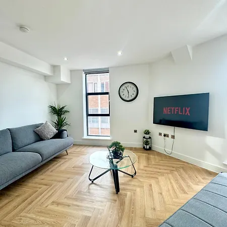 Luxury Apartment Located In City Centre Birmingham Extérieur photo